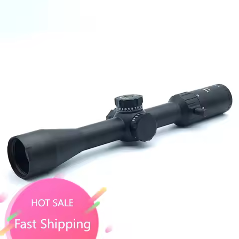 Original WHISKEY4 4-16x44mm FFP Optics Riflescope Zerostop 30mm Maintube Shockproof Reticle Flip-Bac