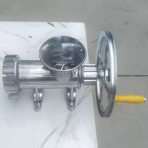Aluminum alloy meat grinder pepper grinder manual sausage stuffing machine minced fish chicken rack 