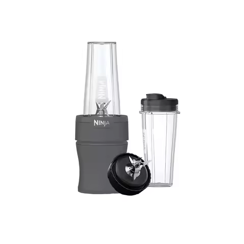 Nutri-Blender 20-Oz Personal Blender, (2) 20-Oz Dishwasher-Safe To-Go Cups, Smoothie, BN300GY Gray