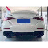Car Styling Rear bumper diffuser For Mercedes Benz W206 C class C200L C240 C250 c280 change C43 AMG 
