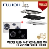 [BUNDLE] FUJIOH FH-GS5035 Gas Hob And FR-MS2390 R/V 900MM Super Slim Cooker Hood