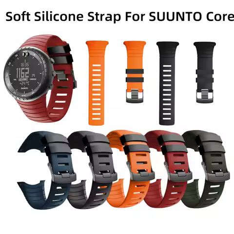 SUUNTO Core TPU Strap Silicone Fashion Watch Band Bracelet For SUUNTO Core Replacement Wristband Acc