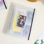 KOREAN A5 Binder (QUALITY) Photocard Binder Sleeve Toploader Ring File Photo Album Card Holder Stick