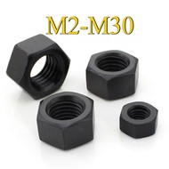 Grade 8 Hex Nut (Black) Hex Nut High Strength Nut M2/M2.5-M30 (DM12)