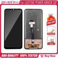 Ulefone Power 18 18 18T Armor 19T แทนการประกอบสำหรับจอแสดงหน้าจอสัมผัสของแท้ชิ้นส่วนและเครื่องมือการ