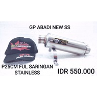 Silincer Knalpot Racing SJ-88 GP Abadi New