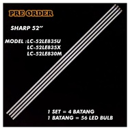 LC-52LE835U / LC-52LE835X / LC-52LE830M SHARP 52" LED TV BACKLIGHT LC-52LE835 LC-52LE835 LC-52LE830 