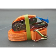 Ratchet tie down CP / motorcycle tie down 1"x 5 m (THICK & STRONG PLATE)