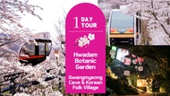 [Traveloka Early Bird Offer] Gyeonggi-do Day Tour from Seoul: Hwadam Botanic Garden, Gwangmyeong Cav