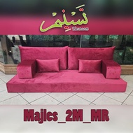 Arabian Sofa (2 meter) ( Arabic Majlis ) Arab Sofa