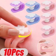 10Pcs ABS Spiral Sheet Fasteners 4x2cm | 3-Color Twist Lock Clips for Bedding/Sofa Covers, Durable A
