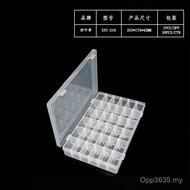 Grid Plastic Rectangular Storage Plastic Box Hardware Multi-Grid Storage Box Accessories Bulk 36 Gri