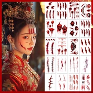 tattoo sticker waterproof tattoo sticker tattoo sticker waterproof for man halloween cosplay hantu p