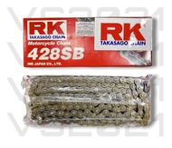 โซ่ RK 428 SB Japan ของแท้ รุ่นไม่มี o-ring สีดำ ราคาพิเศษ#