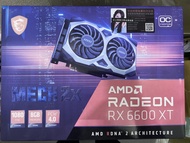 未拆MSI AMD Radeon RX 6600 XT 8GB 顯示卡