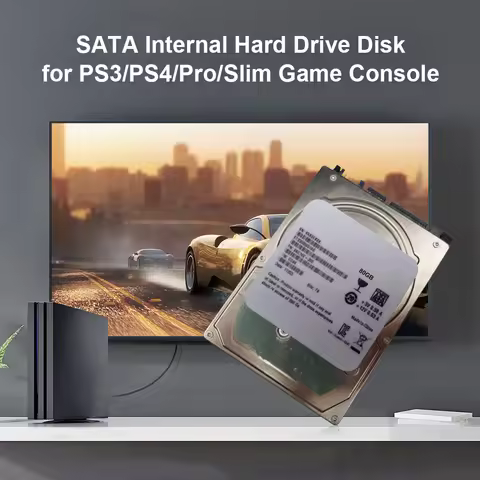 500GB/640GB/750GB Game Console Hard Disk High Speed Transmission Hard Drive Disk for PS3/PS4/Pro/Sli