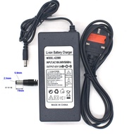 42V 2A Lithium Charger Input 100-240VAC Li-ion Li-poly Charger 36V