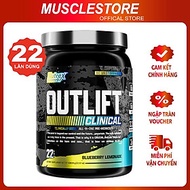 [Chính hãng] Nutrex Outlift Pre-Workout (22 liều),Tăng Sức Mạnh Sức Bền Trước Tập, Bổ Sung Citrullin