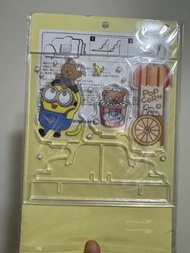 日本環球影城 USJ 出品 日本 小小兵 Popcorn 造型日曆 萬年曆