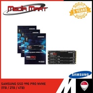 SAMSUNG 990 PRO NVME GEN 4.0 INTERNAL SSD (1TB / 2TB / 4TB)