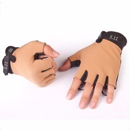 511 Gold Short Finger Gloves
