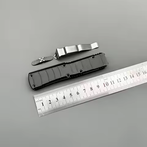 MiT UTX 85 Stepside knife CNC Aviation Aluminum Tactical gear Surviva Outdoor Camping Defense Pocket