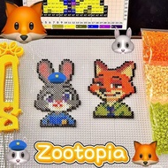 Hot-selling handmade beaded crafts diy Suit3d 3D Puzzle Bean Fusion Bean Girl Boy Children's Educati