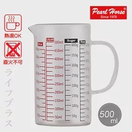 寶馬牌玻璃多功能量杯-500ml-1入組