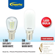 PowerPac Cooker Hood Bulb, LED Bulb 1.5/5W E14 Day Light/Warm White (PP6225/PP6225WWW/PP6226/PP6226W
