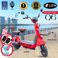 ★LEM★ NEW  Q6 (E-BIKE/E-SCOOTER) Electric Bike / Electric Scooter