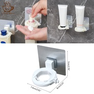 Bathroom Wall Mounted Shower Gel Bottle Hanger Dispenser Stand Self Adhesive Hanger Space Saver