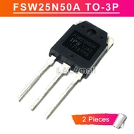 2pcs FSW25N50A TO-3P 25A/500V N-channel MOSFET Transistor New Original