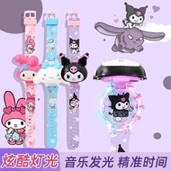 Kids Watch Flip Music & Colourful Light Watch Cartoon Cute Avengers Children watch kids watch spider