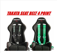 Takata Belt 3 inch 4 Point Racing Harness / Takata Seat Belt Quick Release
