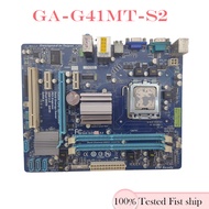 For Gigabyte GA-G41MT-S2 Desktop Motherboard G41 LGA 775 DDR3 Mainboard 100% Tested OK