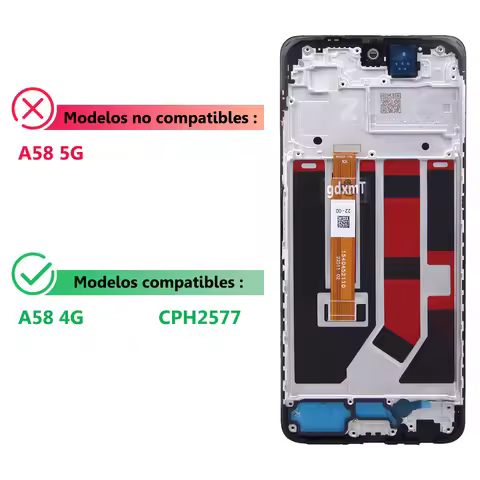 6.72'' for Oppo A58 4G lcd display touch screen digitizer Assembly for oppo A58 4G CPH2577 LCD Displ