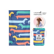 Dock(Dog)&Bay ผ้าเช็ดตัวสัตว์เลี้ยง สี Go Long size M