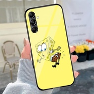 (U 155) Case Kaca Samsung A14 4G A14 5G - Casing Hp Samsung A14 4G A14 5G - Case Cantik Samsung A14