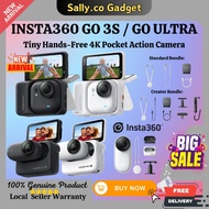 [Ready Stock]Insta360 GO Ultra | GO 3S Waterproof 4K POV Mini Touchscreen Tiny Hands-Free Action Cam