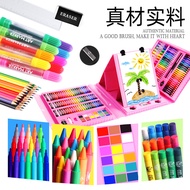 Set Pen Cat Air Pen Lukisan Kanak-kanak Boleh Basuh Pen Warna Tadika Pen Warna Larut Air Wang Jin