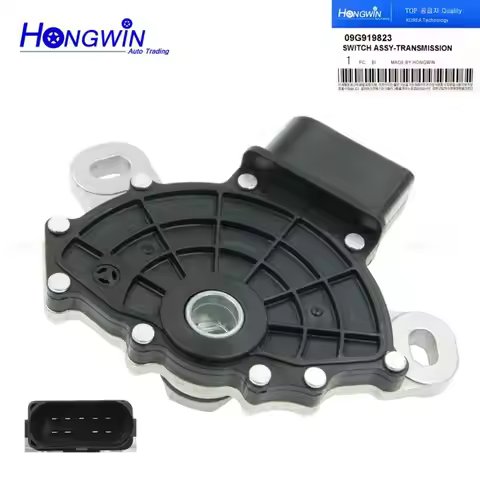 New Neutral Safety Switch Sensor For Jetta VW Beetle CC Golf GTI Skoda 1.8L 2.0L 2.5L 3.6L L4 V6 09G