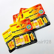 Post It Sign Here Index Kenko SHI-150FD Paper Marker/