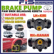 FIS Rear Wheel Brake Pump Toyota Hiace LH113 RZH112 Cylinder Brake Part Pam Brek Belakang Kereta