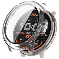 Kính + Vỏ bảo vệ toàn diện cho Đồng hồ thông minh Amazfit Active 2 PC Bảo vệ màn hình toàn diện cho