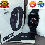 COD Digitec Smart Watch Women's Rubber DIGITEC RUNNER