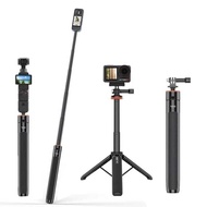 Extendable Tripod Handheld Selfie Stick for DJI 5 Pro/4/Pocket 3/Gopro13 Portable Stand Action Camer