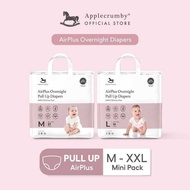 [Mini, 2 Packs] Applecrumby® Airplus Overnight Diapers