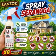 LANZOZ Serangga Spray Pilihan Kegunaan Harian Untuk Rumah Membantu Mengurangkan Gangguan Pelbagai Se