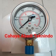 Pressure gauge Schuh 1 Bar 2 1/2" SS Brass SC250 Schuh Technology
