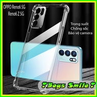 Shockproof silicone case for Oppo Reno7 A57 Reno 7z A1k C2 A3s A5 A12E A5 A9 Reno 4pro Reno 5 F11 A5